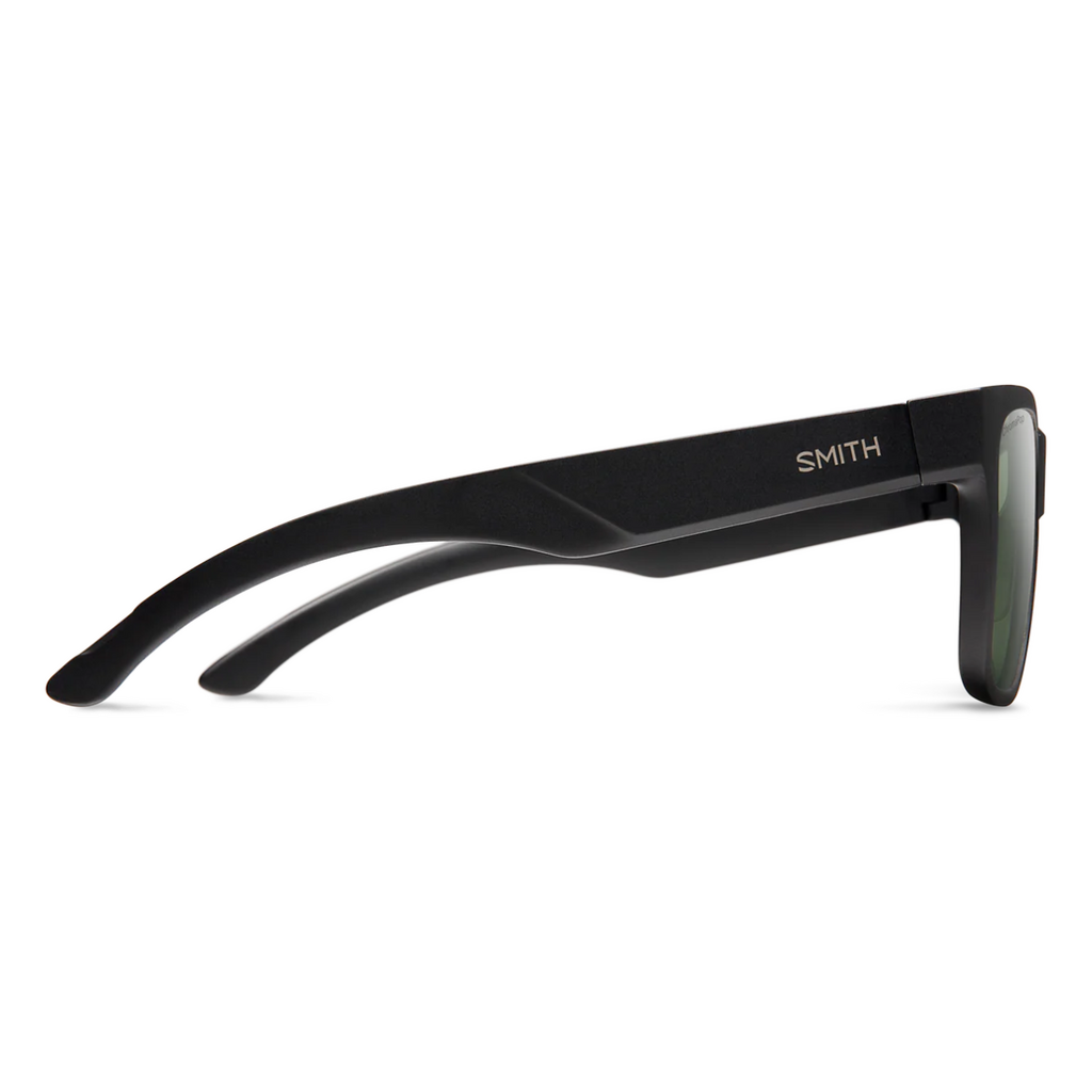 Smith Lowdown 2 Matte Black | ChromaPop Polarized Gray Green
