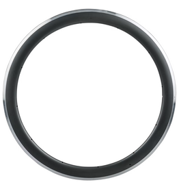 Bontrager Aeolus Comp TLR Road Rims, 700C, Rear, 24 Carbon