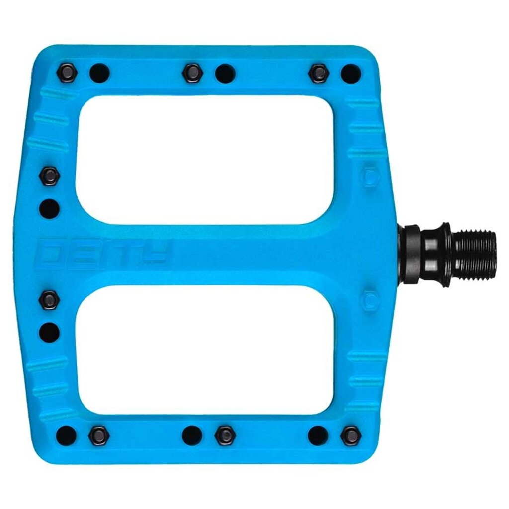Deftrap Platform Pedals Blue, Pair