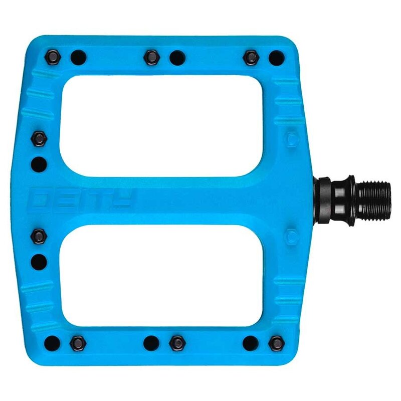 Deftrap Platform Pedals Blue, Pair