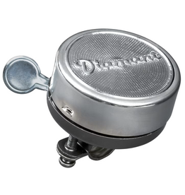 Diamant Retro Klingel, Silver