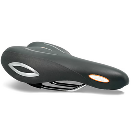 Selle Royal Lookin Stracciatella Moderate Unisex Saddle, 280mm x 180mm, Black