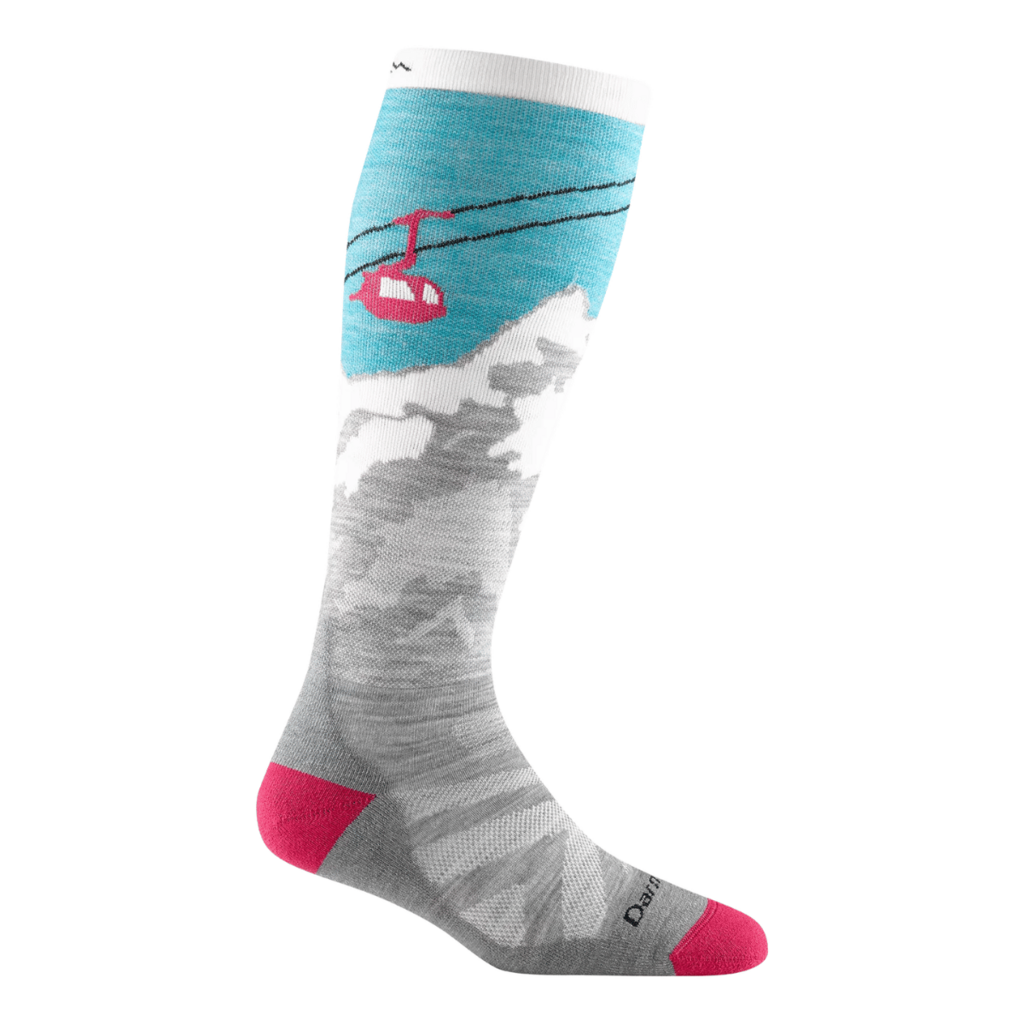 Yeti OTC Midweight  Cushion Aqua Ski/Snowboard Sock