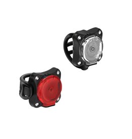 Lezyne Zecto Drive 250+/ Zecto Drive 200+, Light, Set, Black
