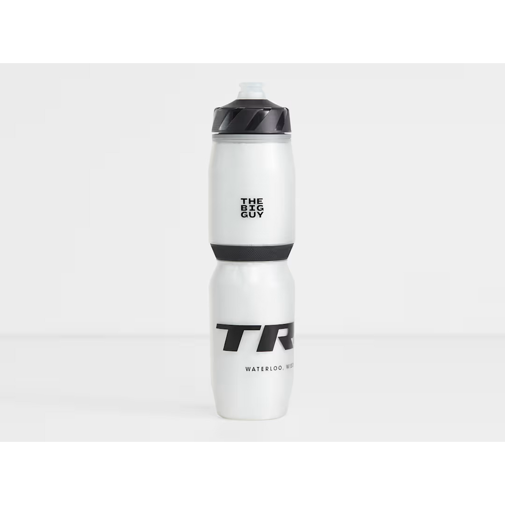 Trek Voda Ice 28oz Water Bottle, White/Black