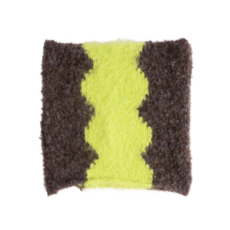 Coal Lampshade Ribbon Square, Grey/Fluoro
