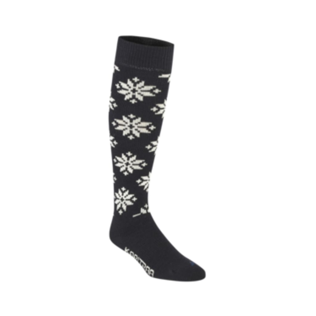 Kari Traa Rose Wool Ski Socks, Black