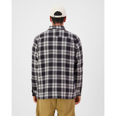 Mons Royale AT Merino Flannel Long Sleeve Shirt, Black