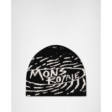Mons Royale Mountain Mad Merino Beanie, Black