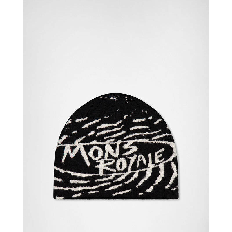 Mons Royale Mountain Mad Merino Beanie, Black