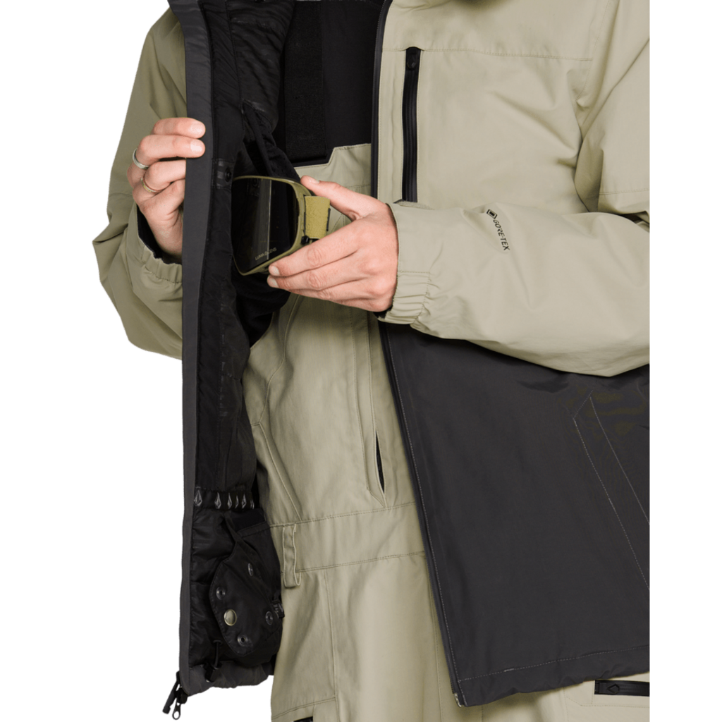 Volcom L Ins Gore-Tex Jacket, Dark Grey