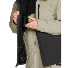 Volcom L Ins Gore-Tex Jacket, Dark Grey