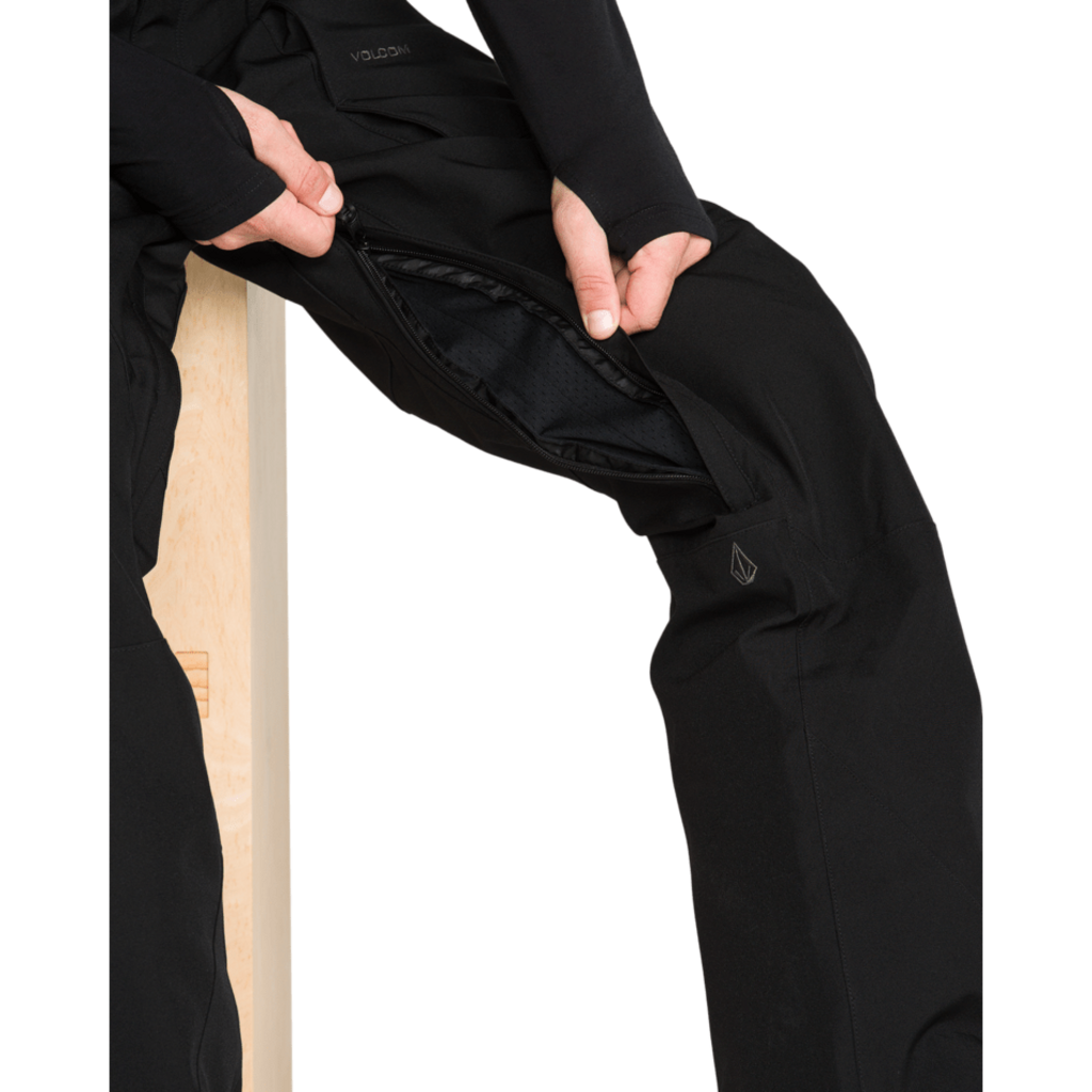Volcom Roan Bib Overall, Black 2027