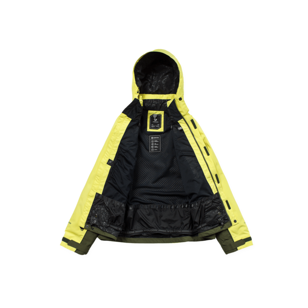 Volcom YourFav Baggy Gore Jacket, Lemon Drop 2027