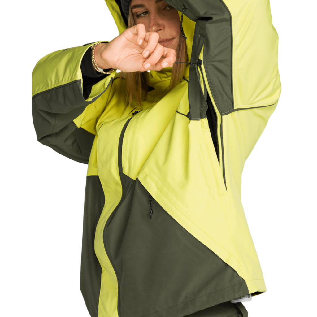 Volcom YourFav Baggy Gore Jacket, Lemon Drop 2027