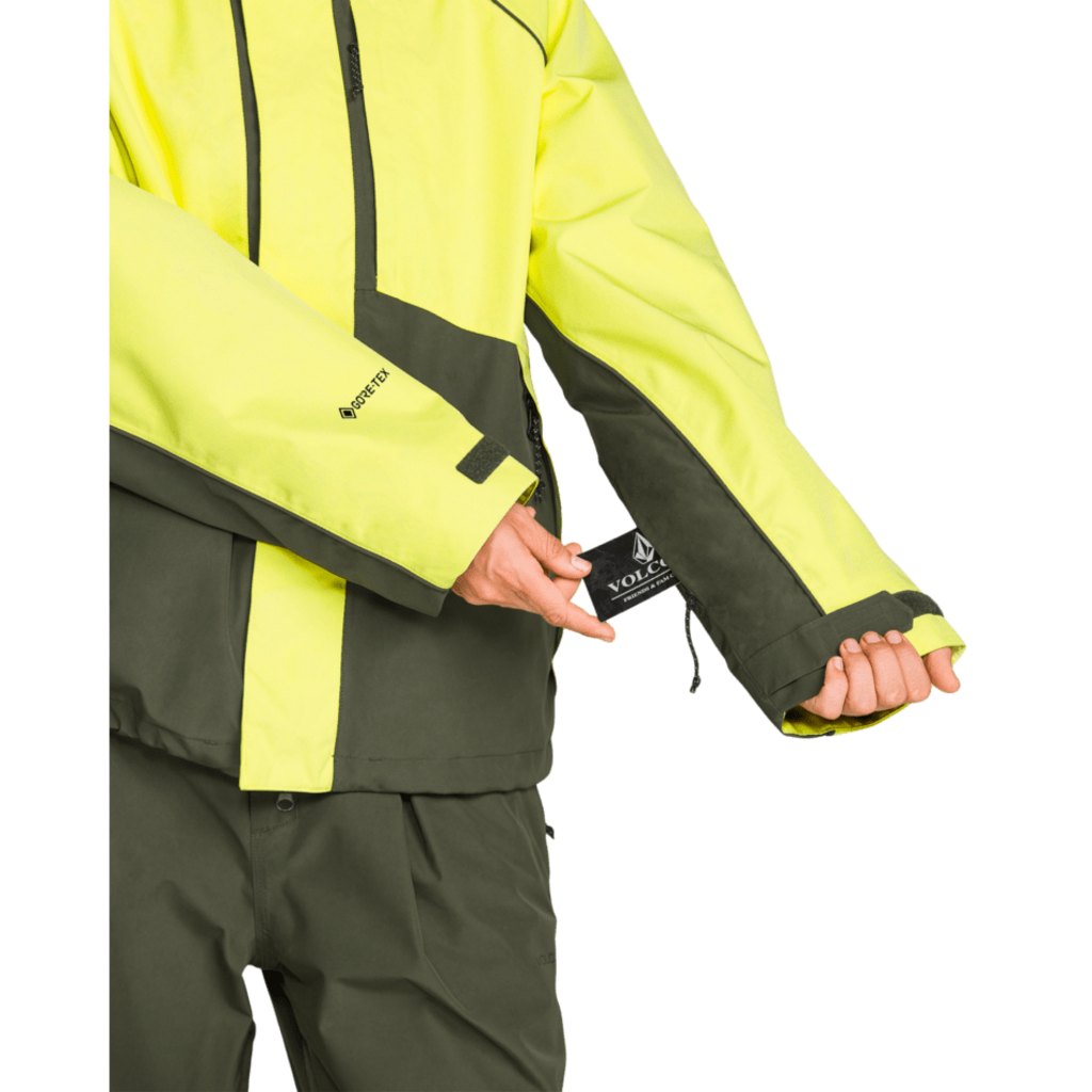 Volcom YourFav Baggy Gore Jacket, Lemon Drop 2027