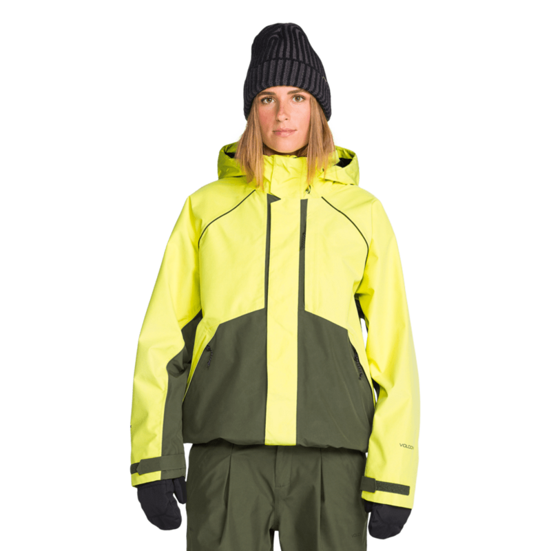 Volcom YourFav Baggy Gore Jacket, Lemon Drop 2027