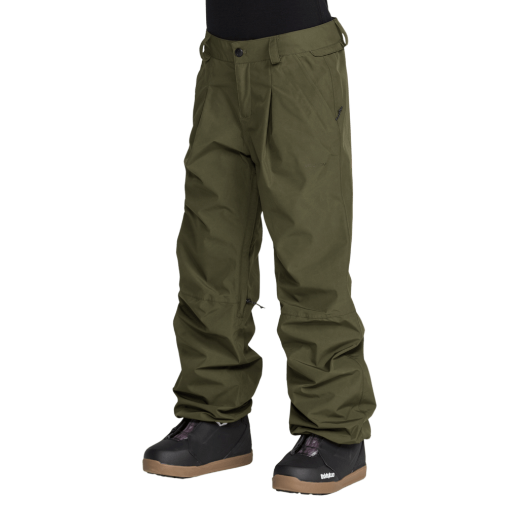 Volcom YourFav Baggy Gore Pant, Dark Green 2027