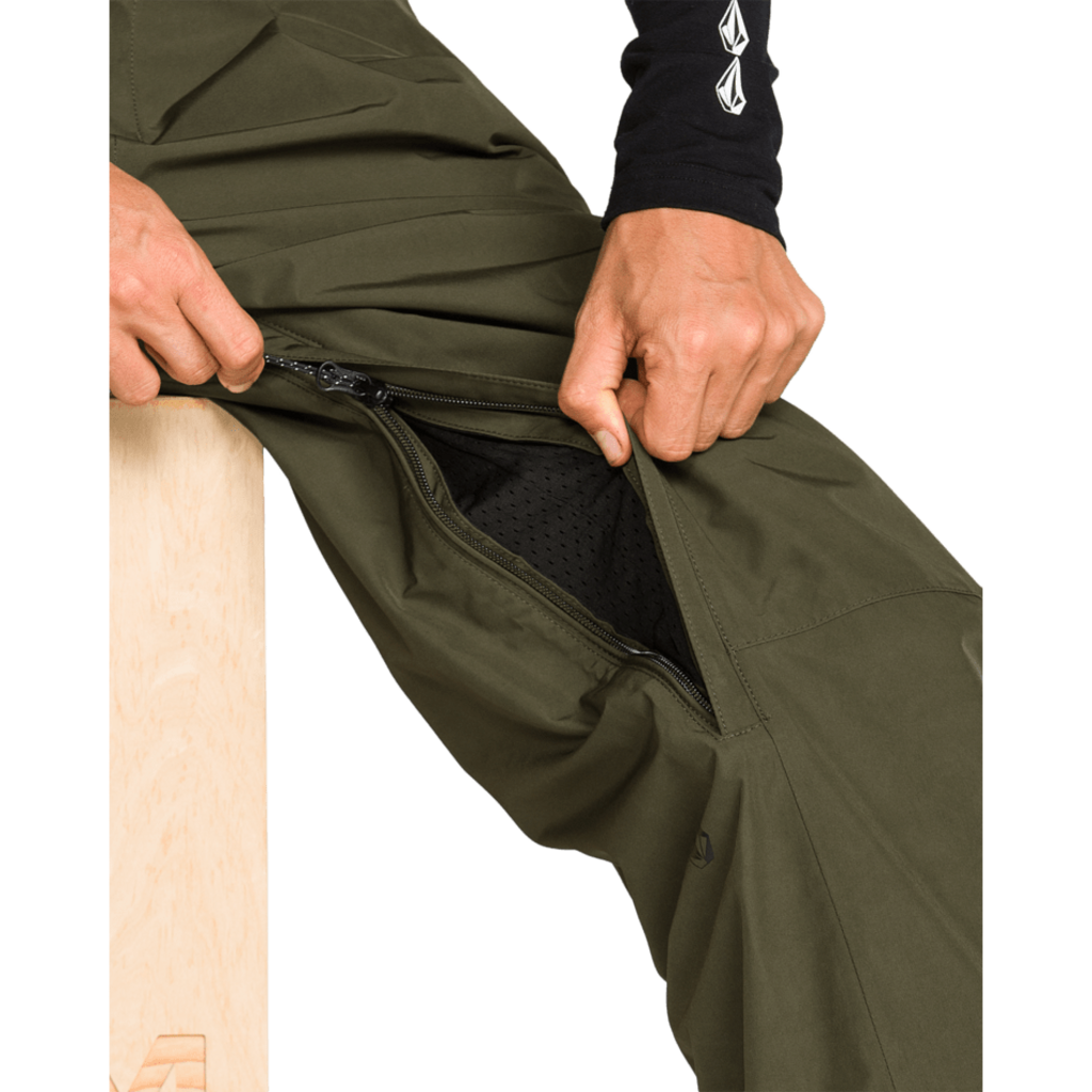 Volcom YourFav Baggy Gore Pant, Dark Green 2027