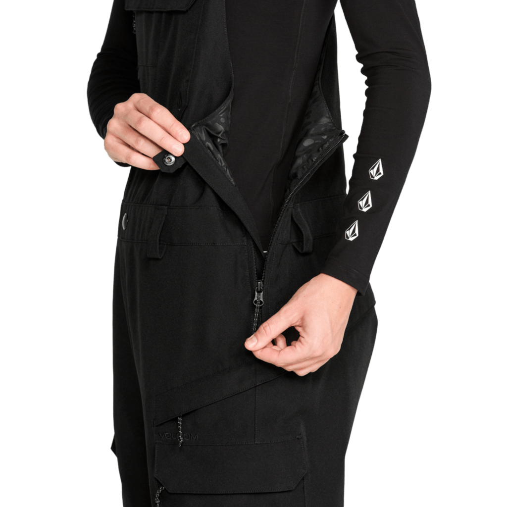 Volcom Creston 3D Stretch Bib, Black 2027