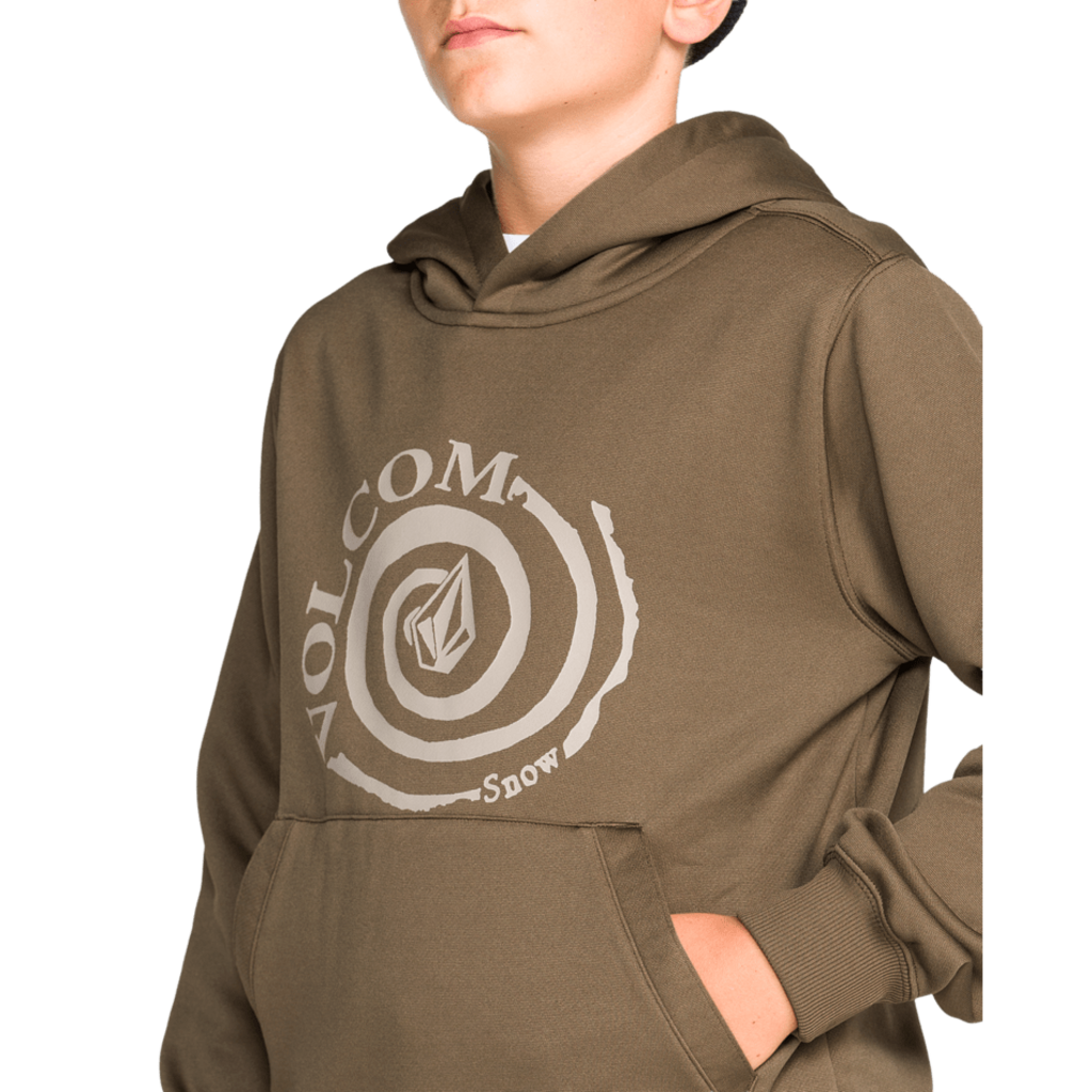 Volcom Hydro Fleece Hoodie, Teak 2027