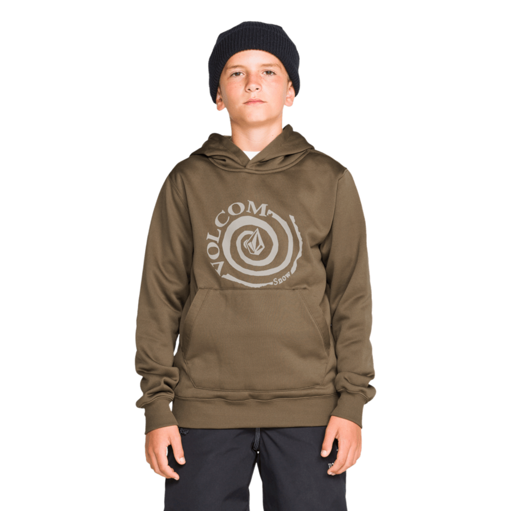 Volcom Hydro Fleece Hoodie, Teak 2027