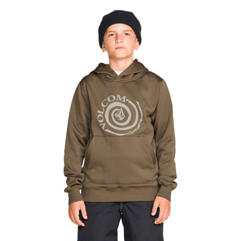 Volcom Hydro Fleece Hoodie, Teak 2027