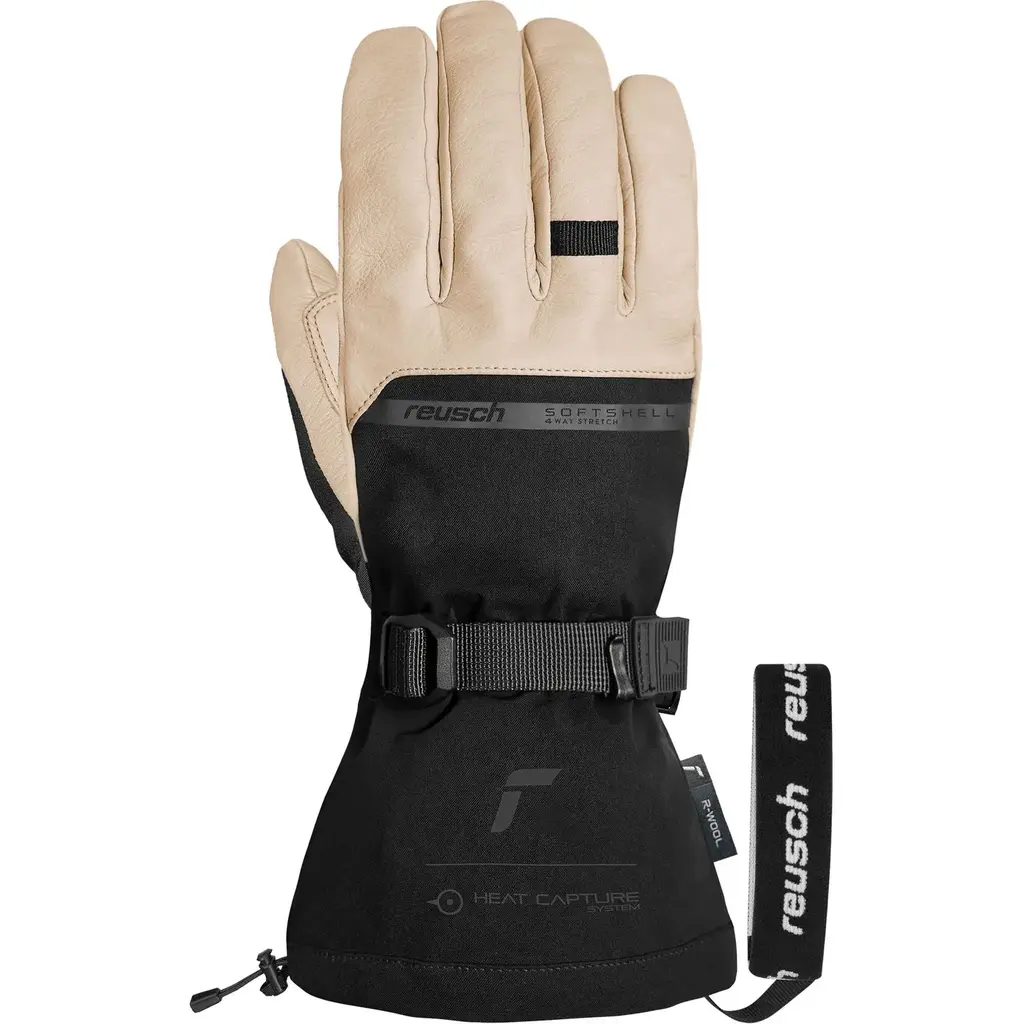 Reusch Freeride Ski Glove, Duality R-WOOL