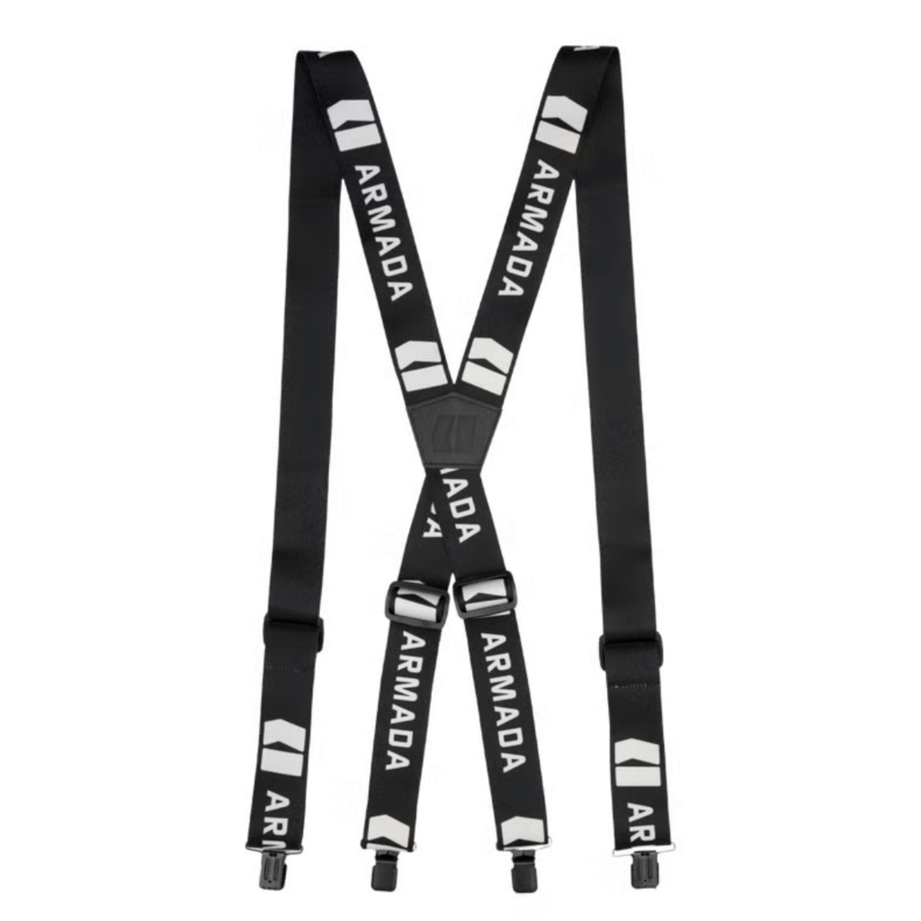 Armada Stage Suspenders, Black/Bone Dust