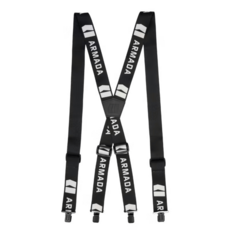 Armada Stage Suspenders, Black/Bone Dust