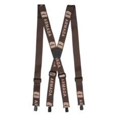Armada Stage Suspenders, Grizzly/Incense