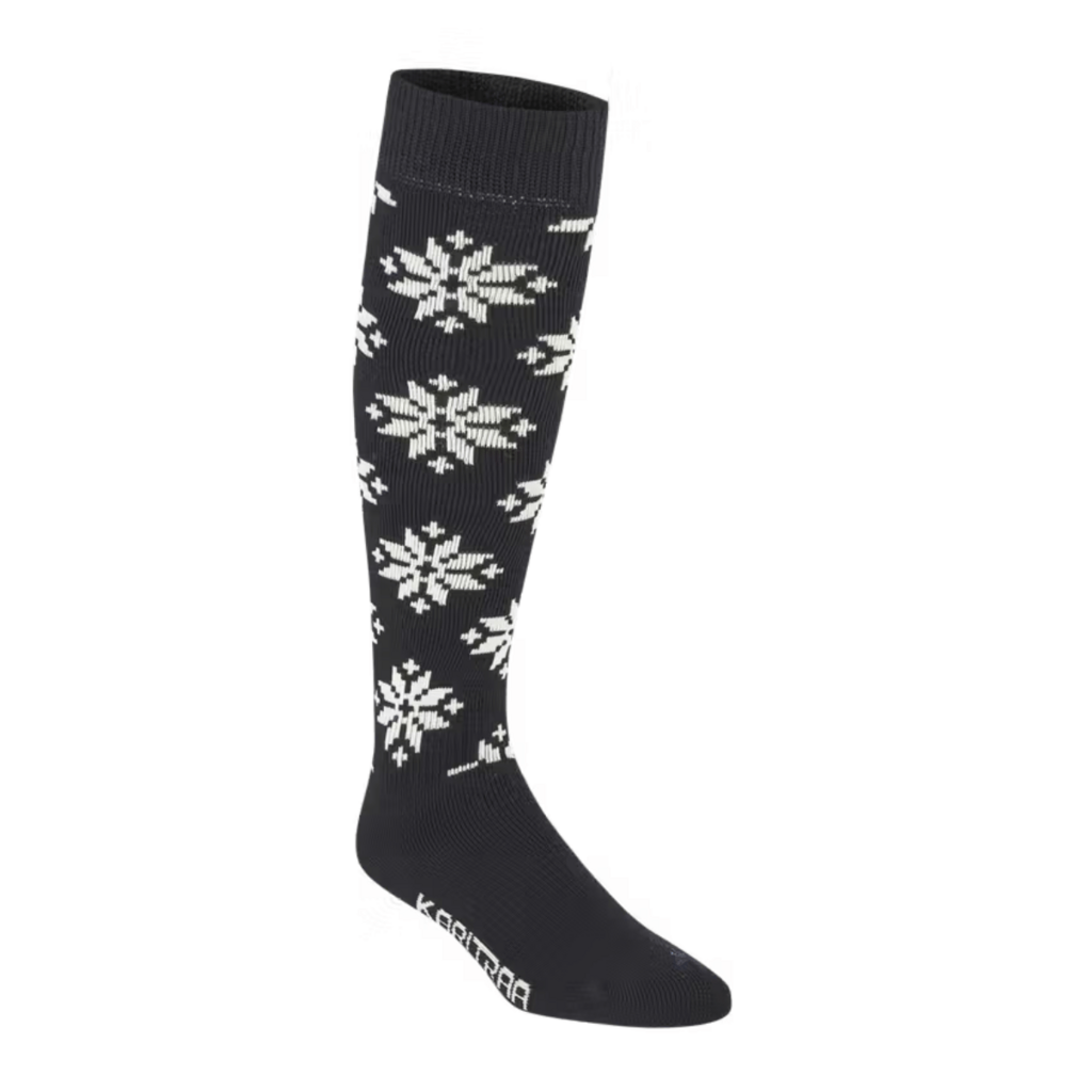 Kari Traa Rose Wool Ski Socks, Black