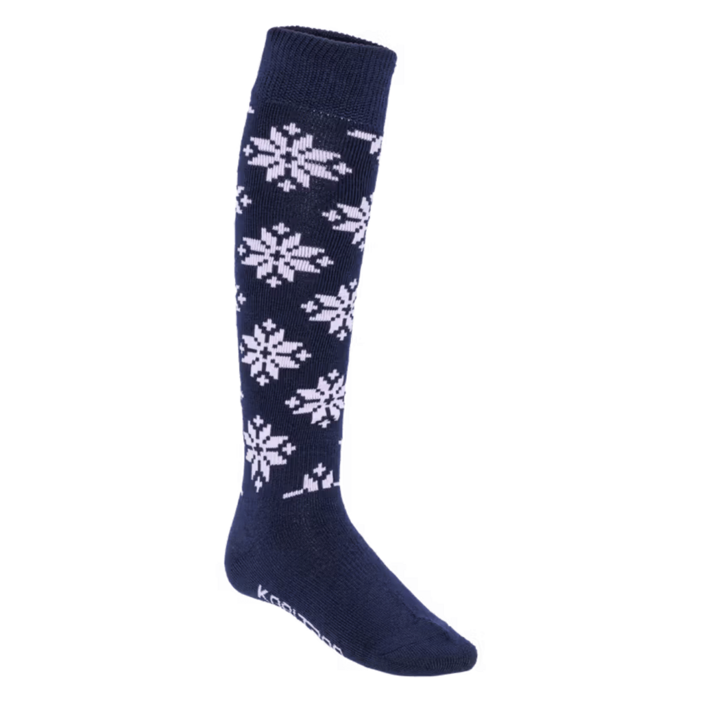 Kari Traa Rose Wool Ski Socks, Dark Navy Blue