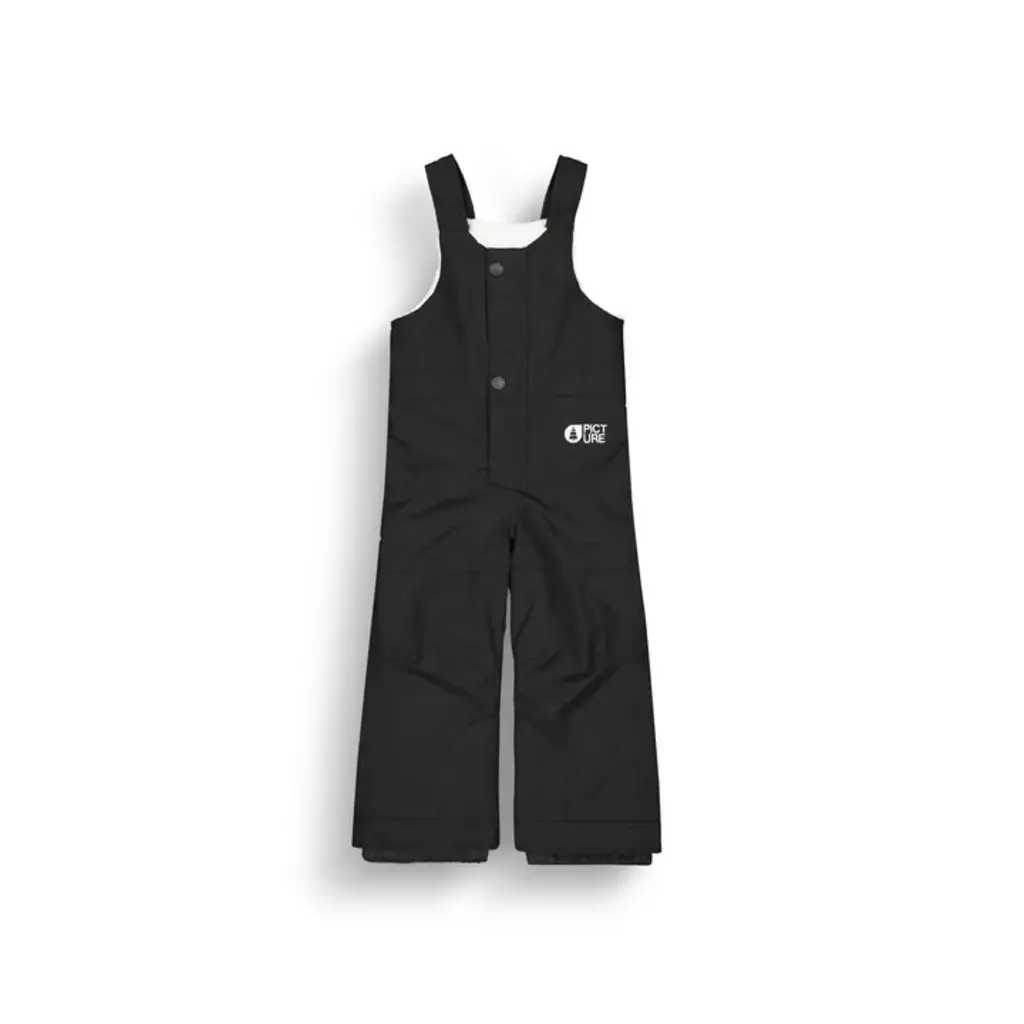 Picture Snowy Toddler Bib Pants, Black 2027