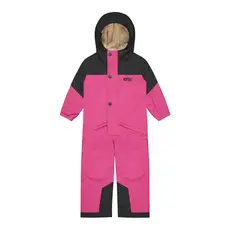 Picture Snowy Toddler Suit, Beetroot Powder 2027