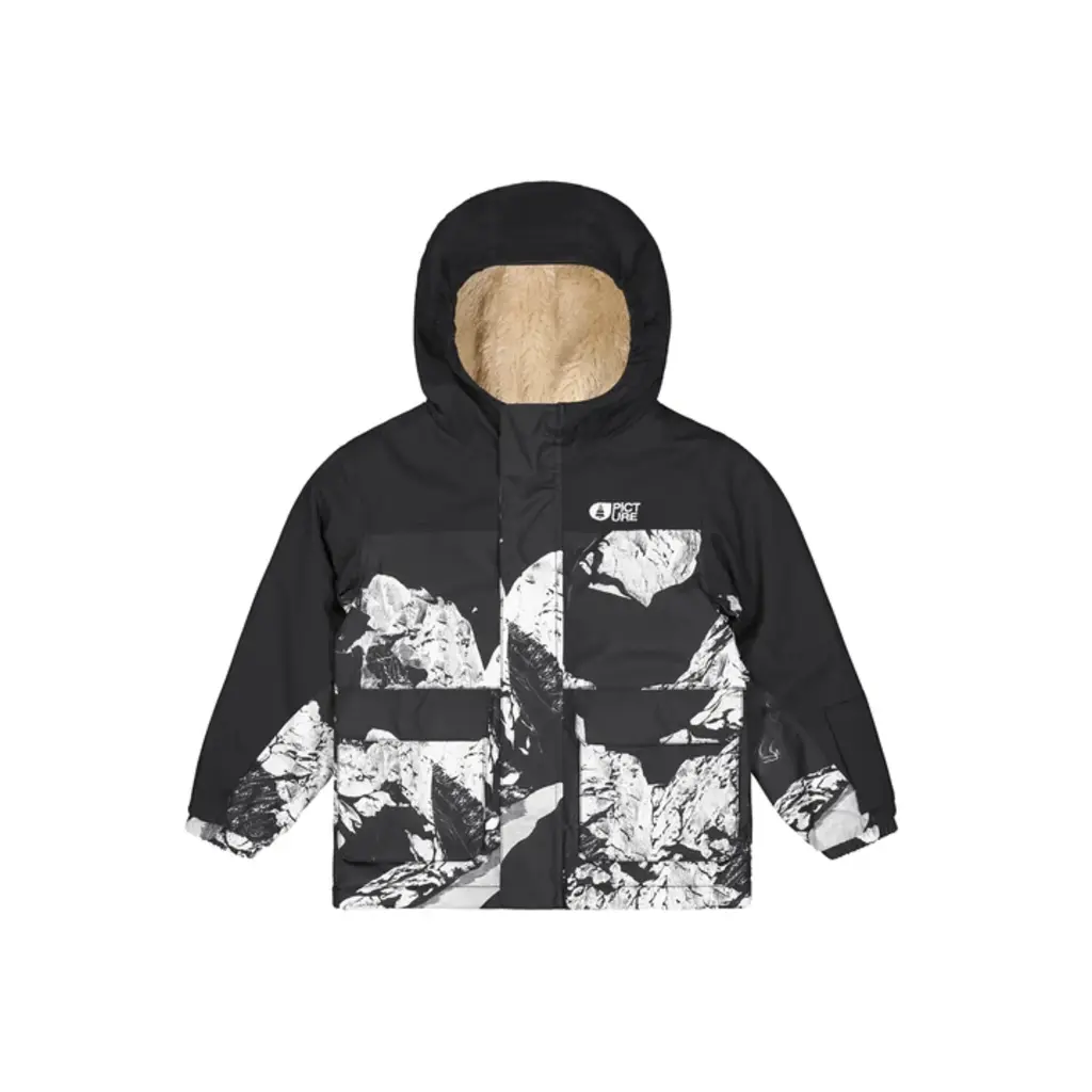 Picture Snowy Printed Toddler Jacket, Ridding Spot 2027