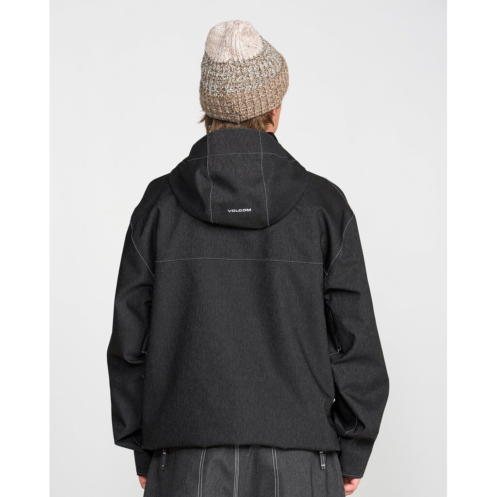 Volcom Top Stitch Jacket, Black Denim 2027