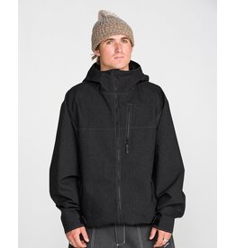 Volcom Top Stitch Jacket, Black Denim 2027