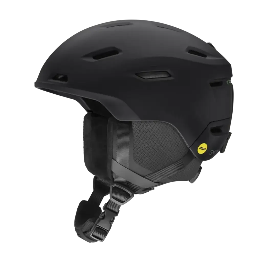 Smith Descend Mips Round Contour Fit, Matte Black