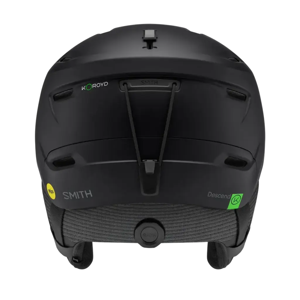 Smith Descend Mips Round Contour Fit, Matte Black