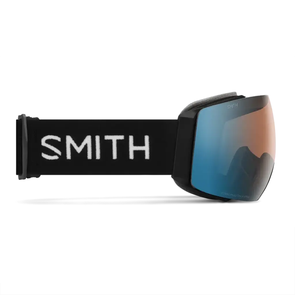 Smith I/O Mag LBF, Black | ChromaPop Pro Photochromic Blue Mirror