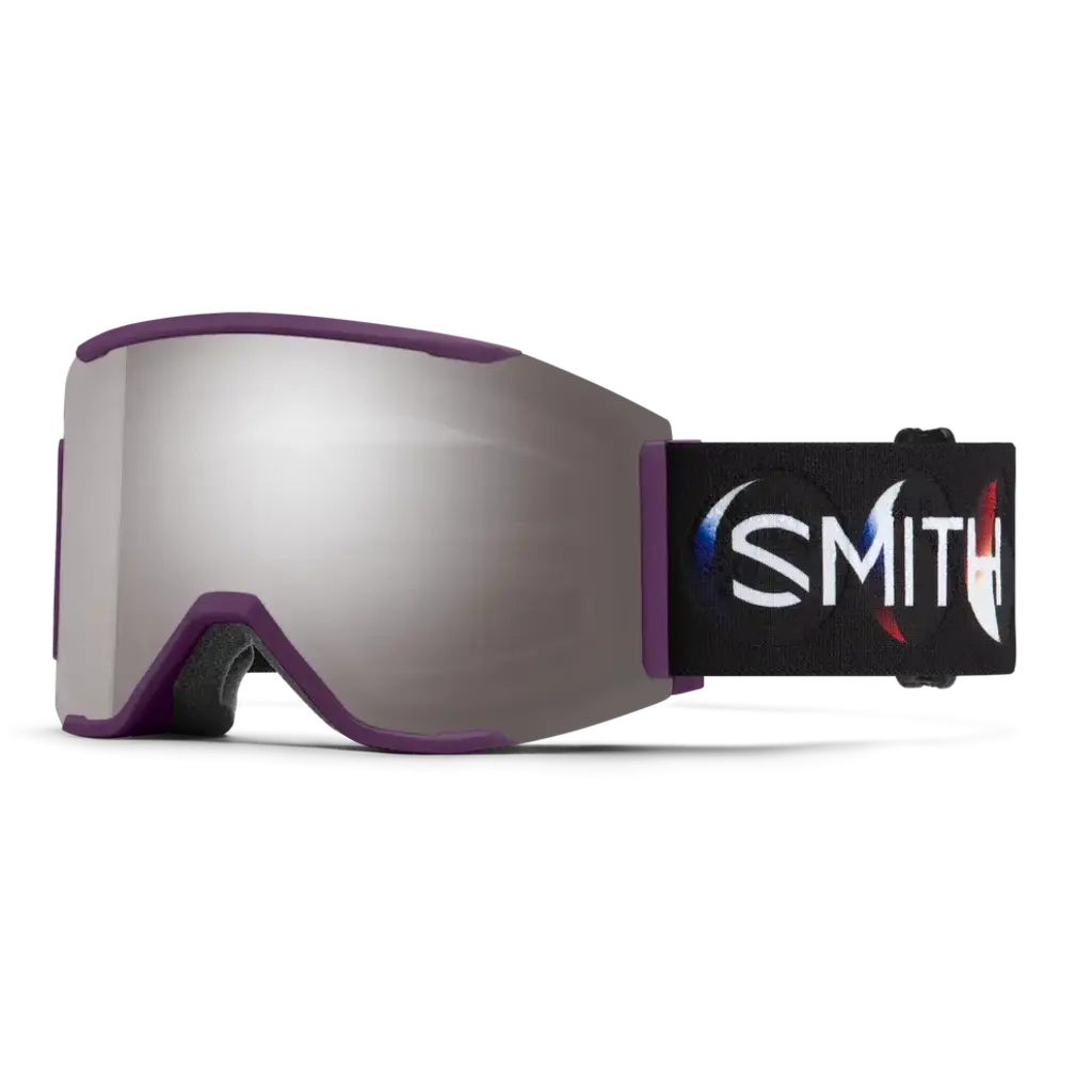 Smith Squad Mag LBF, Cherry Lacquer Phases | ChromaPop Sun Platinum Mirror