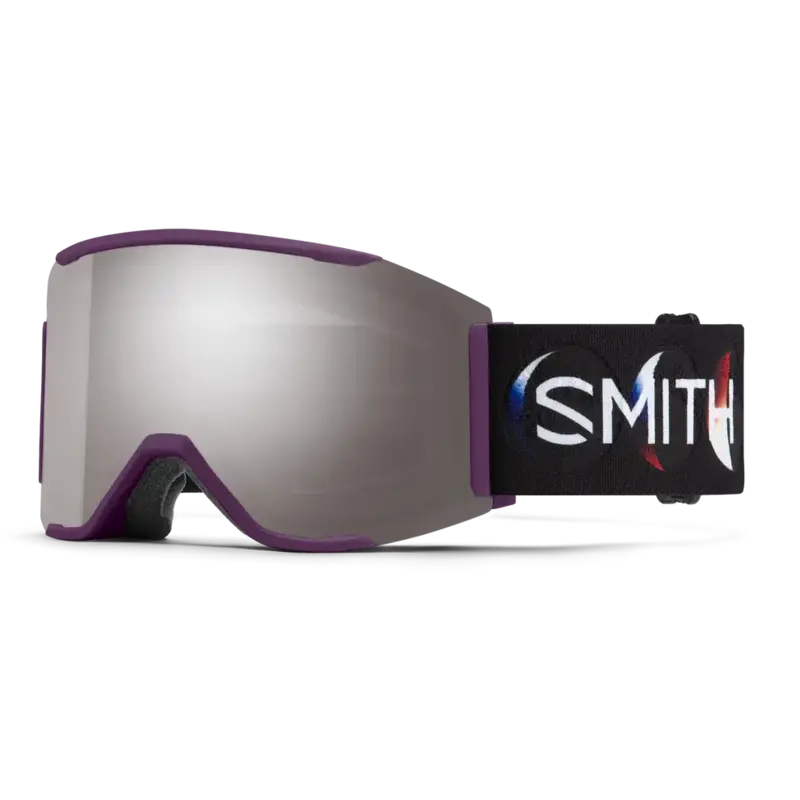 Smith Squad Mag LBF, Cherry Lacquer Phases | ChromaPop Sun Platinum Mirror