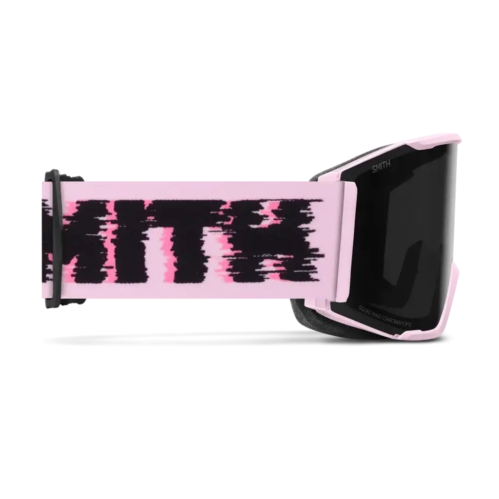 Smith Squad MAG, Pink Frost Flex Glitch | ChromaPop Sun Black