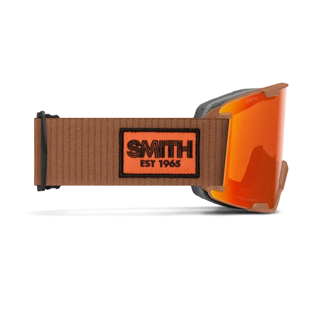 Smith Stash XL LBF, Camel Warm Steel | ChromaPop Everyday Red Mirror