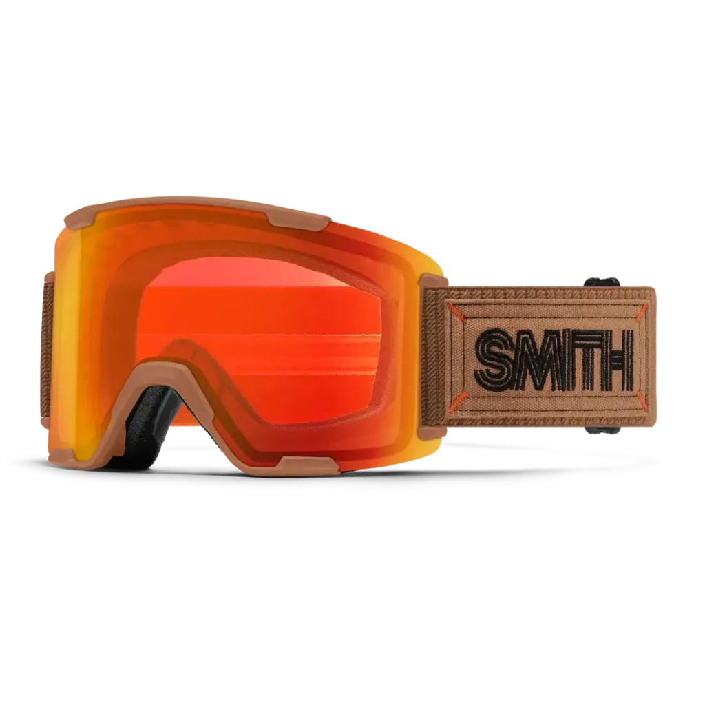 Smith Stash XL LBF, Camel Warm Steel | ChromaPop Everyday Red Mirror