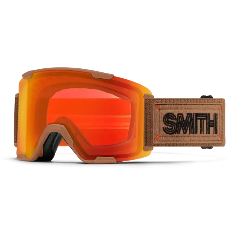 Smith Stash XL LBF, Camel Warm Steel | ChromaPop Everyday Red Mirror