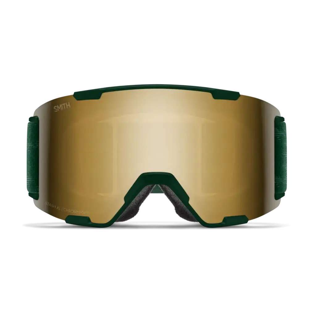 Smith Stash XL LBF, Evergreen Retro Classic | ChromaPop Sun Black Gold Mirror