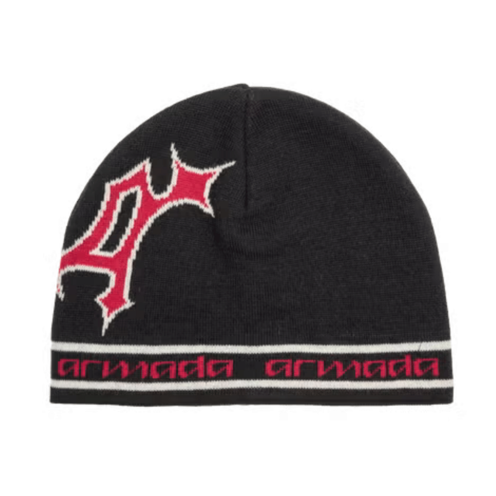 Armada AR Skully Beanie, Black/Chile Ristra/Bone Dust (2027)