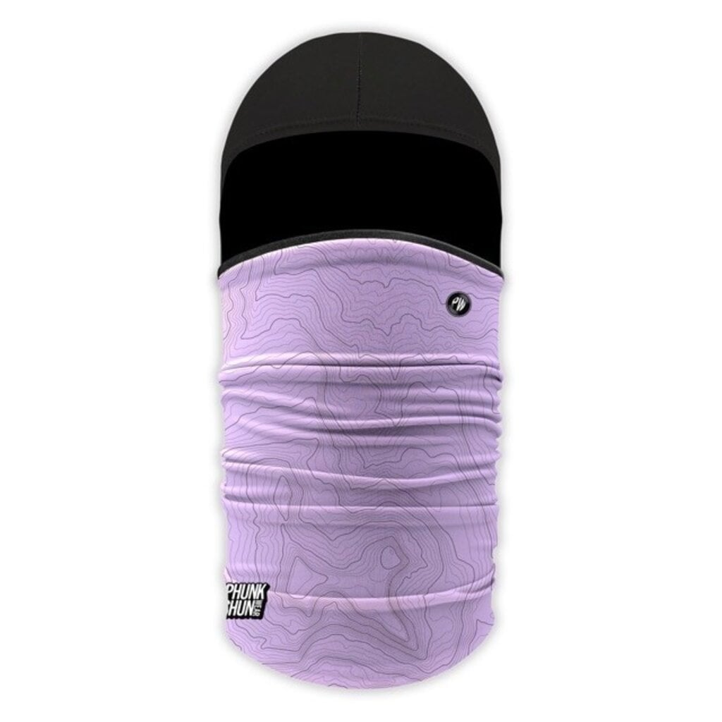 Phunkshun Wear Lilac Topo Thermal Balaclava
